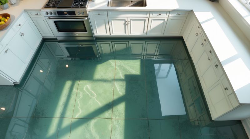 Kitchen Tile Floor Installation